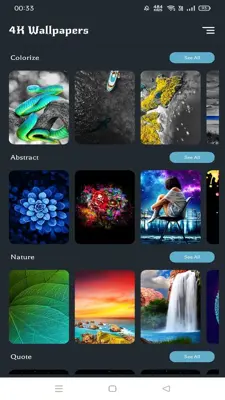 4K Wallpapers android App screenshot 3
